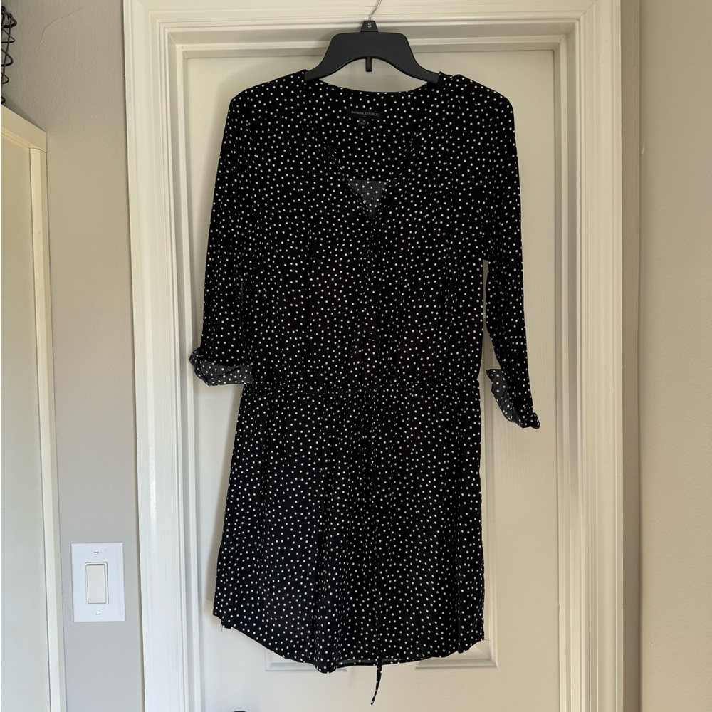 Banana Republic tie waist dress